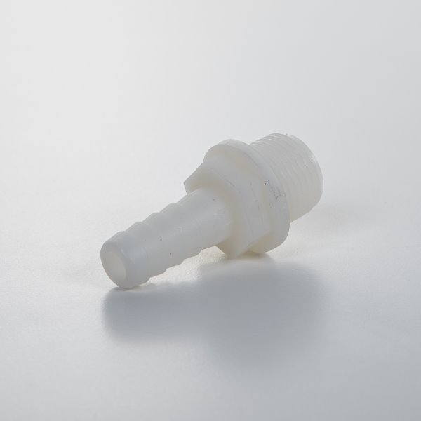 Kunststoff-Schlauchtülle, Gewindetülle 1/2 Zoll Außengewinde für 10 mm Schlauch - 1
